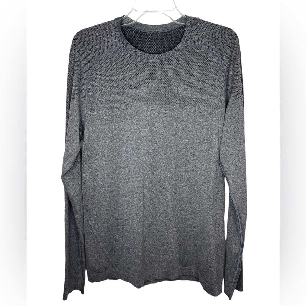 Lululemon Metal Vent Tech Long Sleeve Gray - size Medium